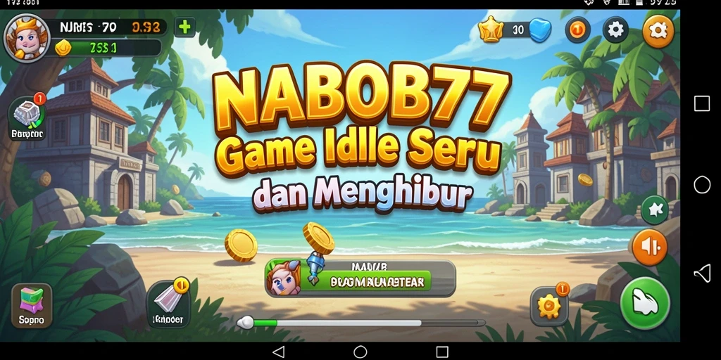 Screenshot utama NABOB77 menampilkan gameplay yang seru dan interaksi yang sederhana.