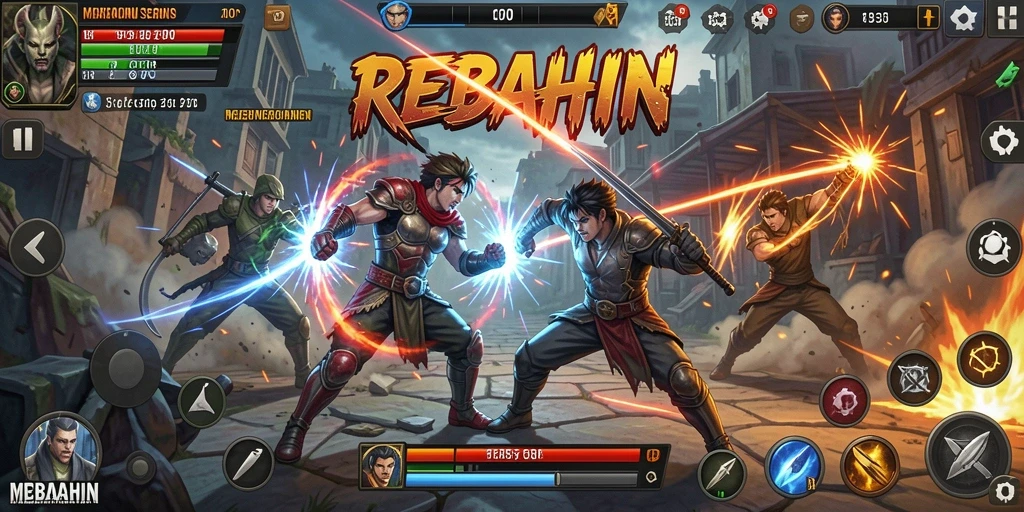Gameplay seru dan menegangkan di REBAHIN.